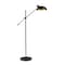 Z-Lite Bellamy Floor Lamp, 1-Light, 12.75 In.W x 39.5 In.L x 52 In.H, Matte Black/Outer Matte Black 1942FL-MB - alternate 1